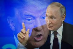 Koláž Trump, Putin