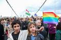 protest Budapešť LGBTQ Maďarsko