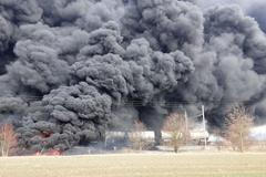 Požár, cisterna, Hustopeče nad Bečvou