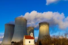 Dukovany, jaderná elektrárna, JE.