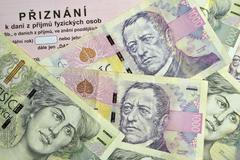 Daňové přiznání, ilustrační foto