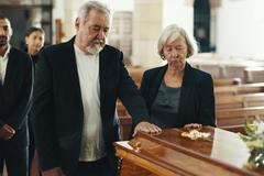 pohřeb, rakev, rozloučení, smrt, smutek