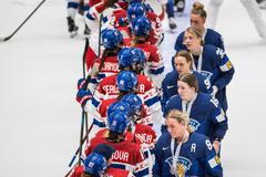 Mistrovství světa hokejistek, zápas o 3. místo, Finsko - Česko