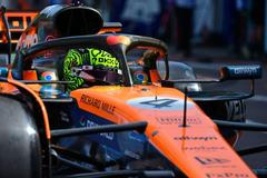 Lando Norris, McLaren v kvalifikaci na VC Monaka F1 2025