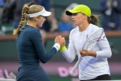 Mirra Andrejevová a Iga Šwiateková, Indian Wells 2025