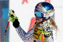 Ester Ledecká ve sjezdu žen na MS v Saalbachu 2025