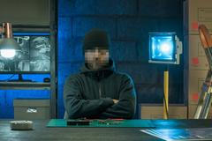 útok hacker terorista ilustrační