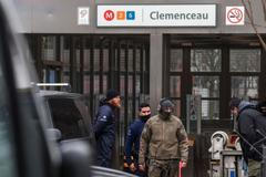 střelba Belgie Brusel Clemenceau