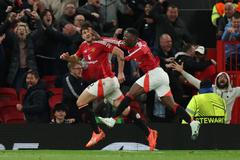 Europa League - Quarter Final - Second Leg - Manchester United v Olympique Lyonnais