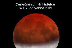 zatmění měsíce 16. a 17. července 2019