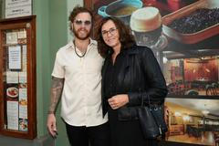 David Pastrňák s maminkou Marcelou