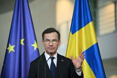 Ulf Kristersson, premiér, Švédsko