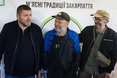 Ukrajinský deník Tři veteráni