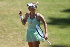 Markéta Vondroušová - Uns Džábirová, Berlín 2025