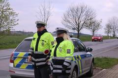 Policie - měření rychlosti