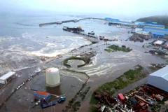 Evakuace v náklaďáku, vylidněné pláže, gestikulace záchranářů. Tsunami vyplašila davy