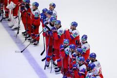 Zklamaní Češi po zápase MS 2025 Česko - USA