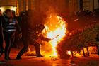 Calin Georgescu, Rumunsko, protesty