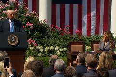 Donald Trump po rozhovoru s Vladimirem Putinem o jeho ženě Melanii