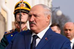 Russia's President Putin and Belarus' President Lukashenko meet in Moscow