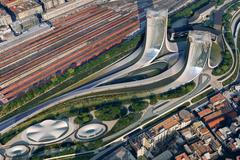 Neapol, věže, projekt, architektura, stavba