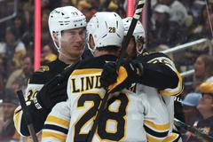 Radost hráčů Bostonu