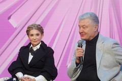 Tymoshensko and Poroshenko