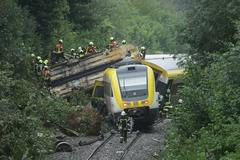 Nehoda vlaku Německo