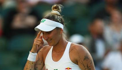 Markéta Vondroušová ve druhém kole Wimbledonu 2025