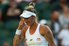 Markéta Vondroušová ve druhém kole Wimbledonu 2025