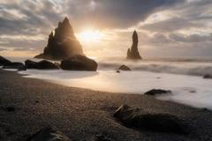 Černá pláž Island