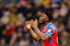 Prince Adu v zápase EL Viktora Plzeň - Lazio