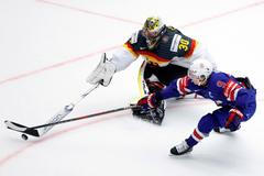 IIHF World Championships - Group B - United States v Germany