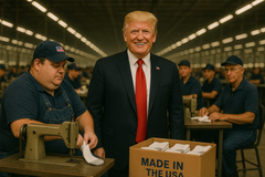 Trump AI v továrně