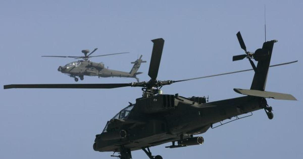 "Na to musíme odpovědět." Íránci sestřelili americký vrtulník Apache, oznámil Trump