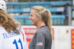 Ally Mastroianniová při návštěvě v Praze