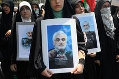 Anti-Israeli protest following the Israeli strikes on Iran, in Tehran