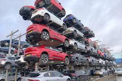 Jaguar I-Pace šrotiště