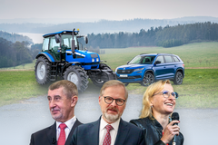 Konečná, Fiala, Babiš - Ikona, poutak