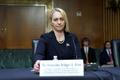 FILE PHOTO: Senate hearing on nomination of Bridget Brink to be U.S. ambassador to Ukraine, in Washington
