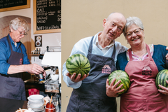 stará škola, kavárna, záchrana, sbírka, peníze, důchodci, senioři