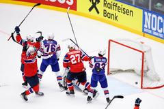 Ice Hockey - IIHF World Championships - Group B - United States v Norway