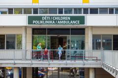 Fakultní nemocnice Motol, ilustrační foto, záchranná služba