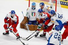 Zápas Česko - Itálie na MS 2019