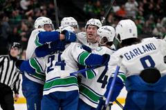 Sestřih utkání Dallas - Vancouver včetně neuvěřitelného finiše Canucks