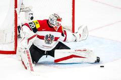 Rakouský brankář David Kickert