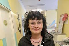 Studentka Nela Siranová