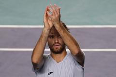 Sestřih utkání Tomáše Macháče v semifinále turnaje v Acapulcu