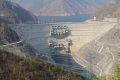 Přehrada Siao-wan v Číně.