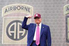 Fort Bragg, USA, Donald Trump. armáda, základna, vojáci